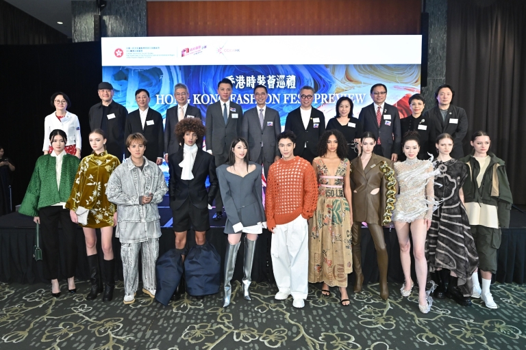 Preview of Hong Kong Fashion Fest held today